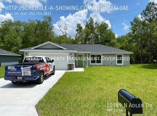 10989 N Adler Dr, Citrus Springs, FL 34434