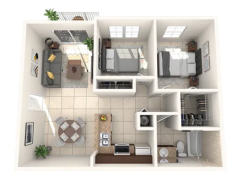 Floor plan The Aspen