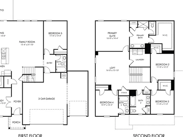 Johnson Plan, Briarcreek - Bronze Series