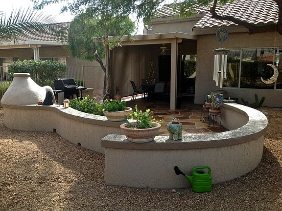 Large Shaded Patio