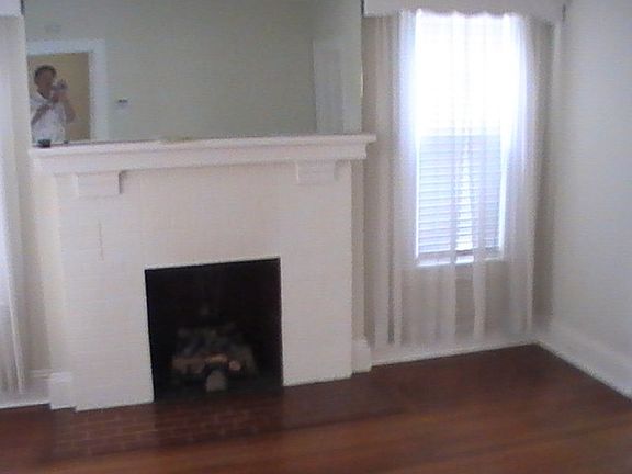 Fireplace in living room