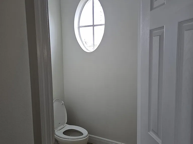 Water closet in master bath
