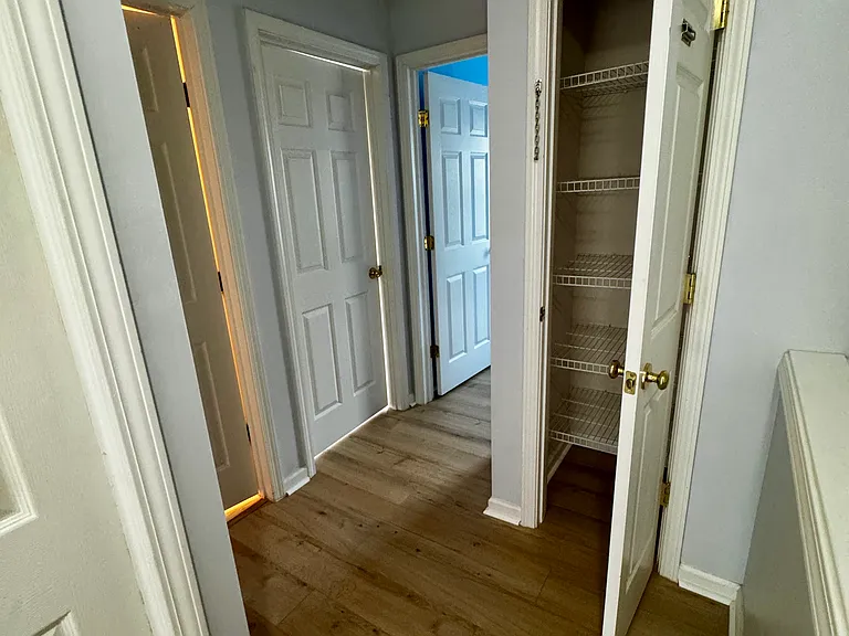 Closet in the hallway
