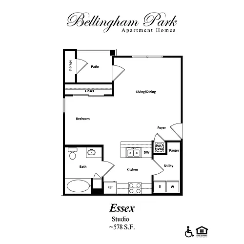 Floor plan Studio