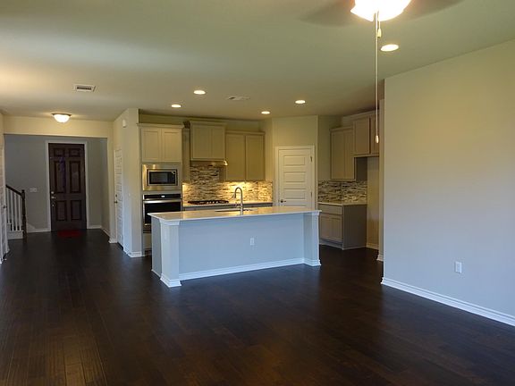 From the living room looking at the kitchen