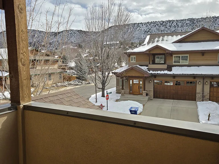 View from balcony