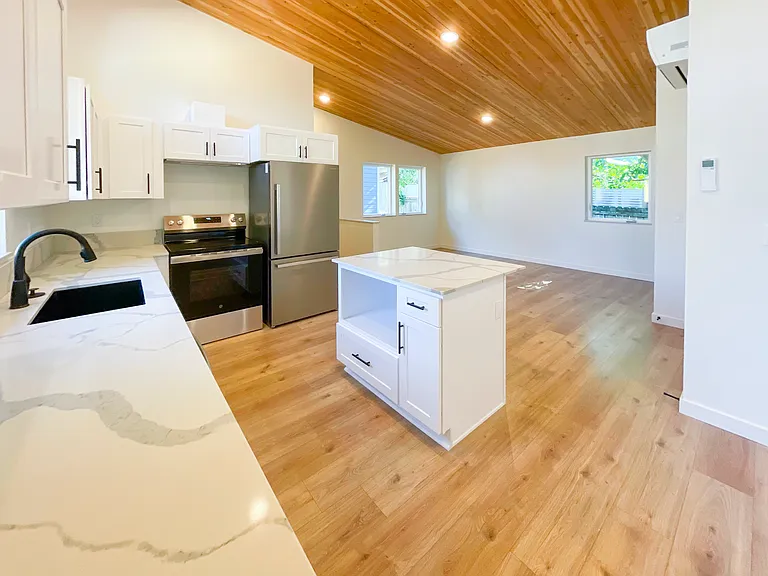 View from kitchen