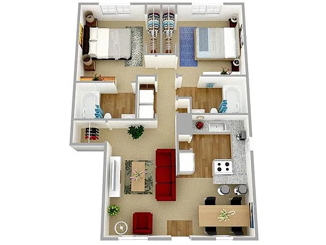 Floor plan The Monarch