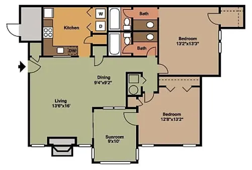 Floor plan D0
