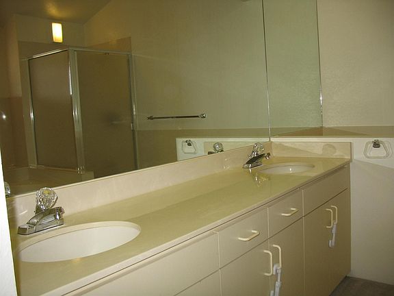 Dual vanity in Masterbath