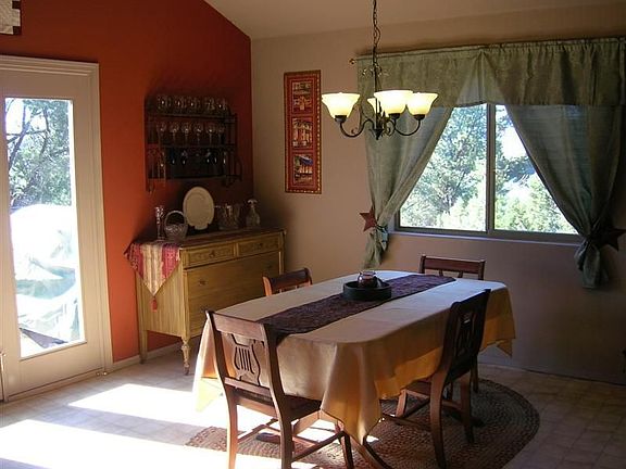 Dining Room with access to back deck