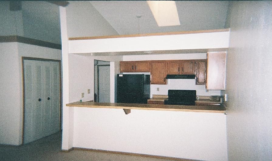 Open kitchen with new appliances