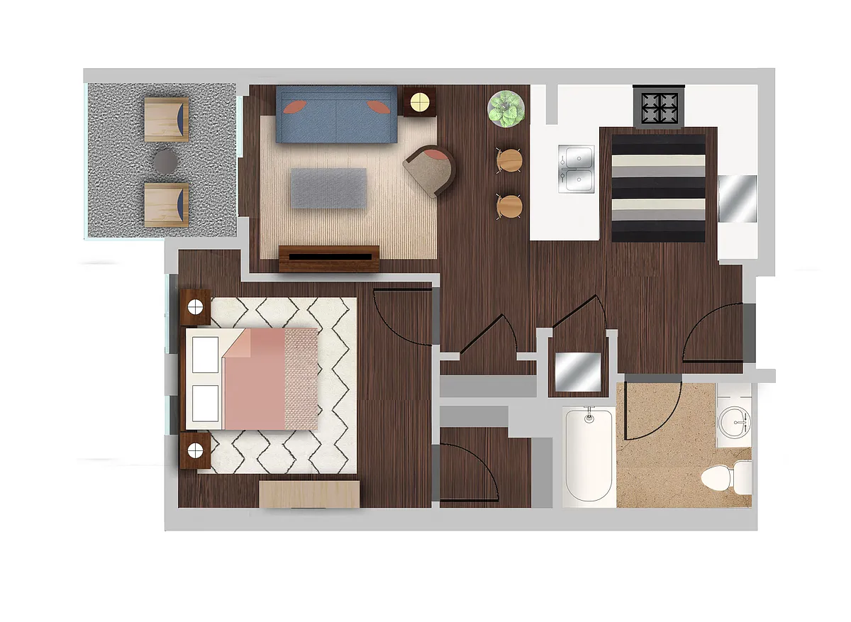 Floor plan A1