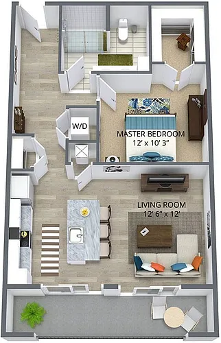 Floor plan The Cassily