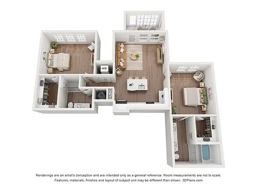 Floor plan The Garde