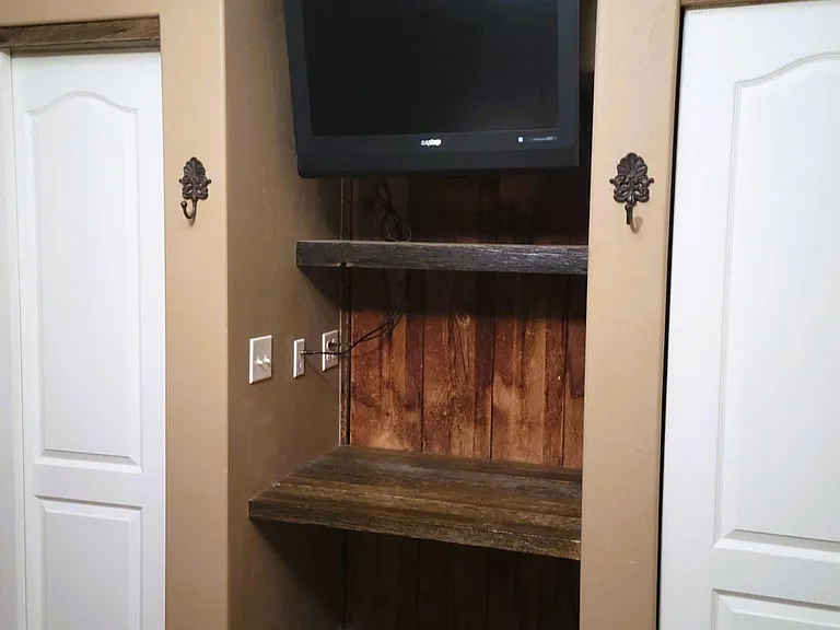 TV - Desk/closets in Master Bedroom
