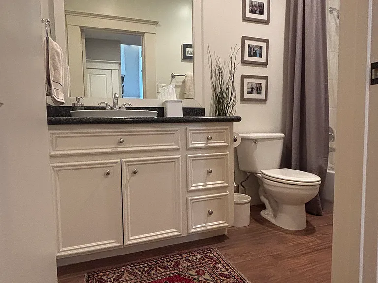 Second full bathroom downstairs.