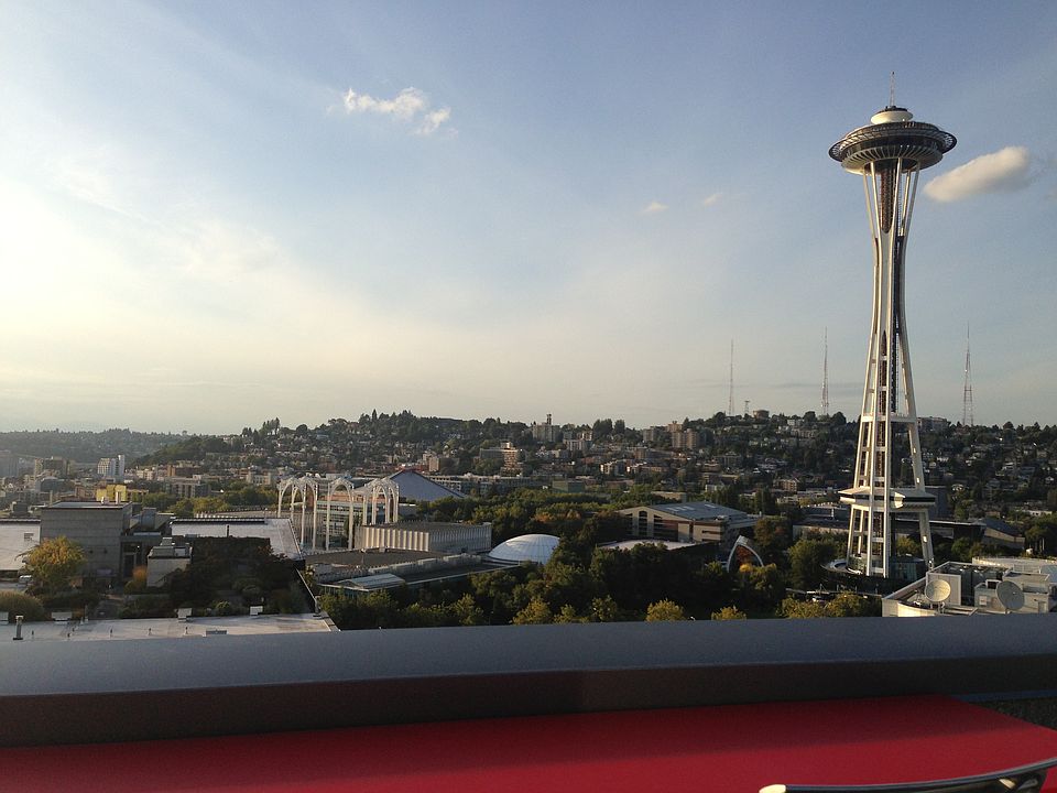 Roof deck view 