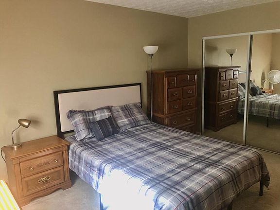 Master bedroom as pictured, also features a wall mounted TV