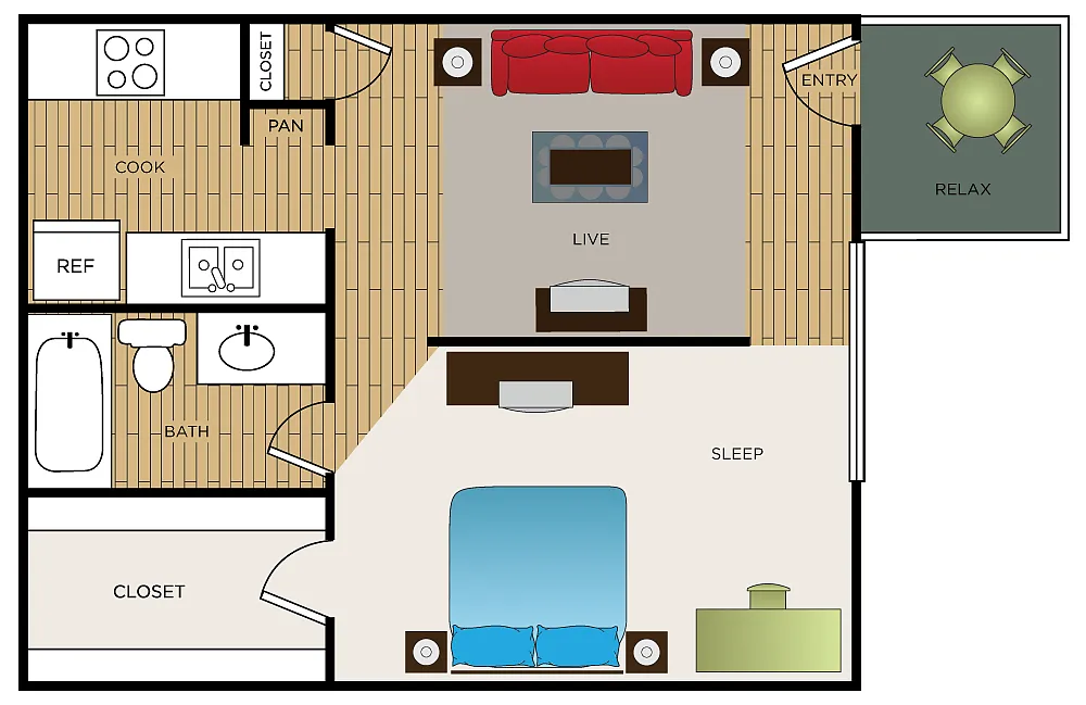 Floor plan S1