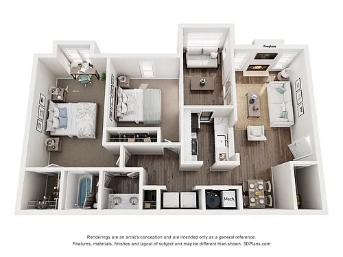 Floor plan B1