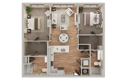 Floor plan B1