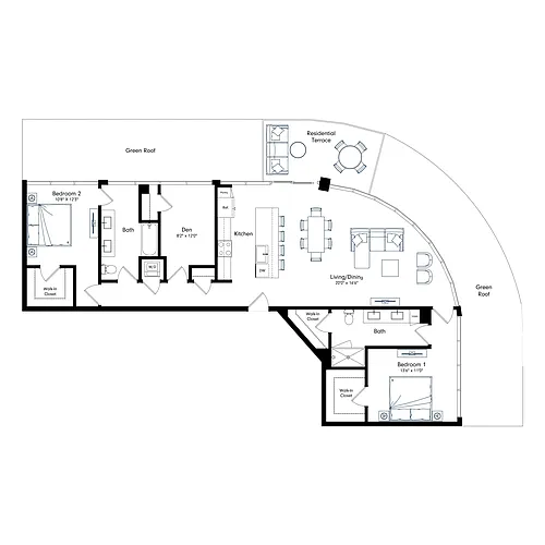 Floor plan PHBD1