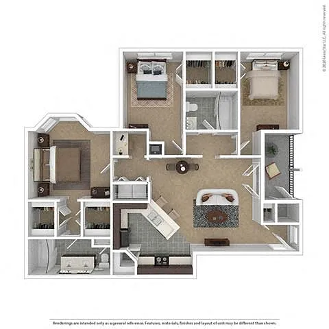 Floor plan Crepe Myrtle