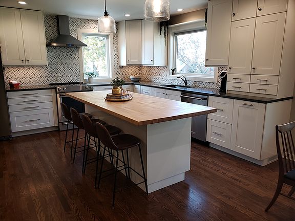 Kitchen, Pottery Barn lights