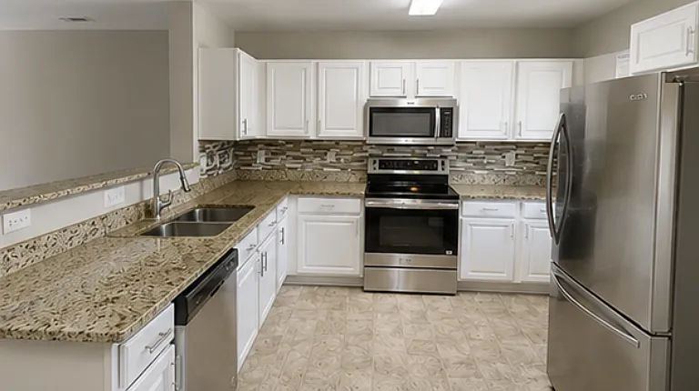 Kitchen, Stainless Steel Appliances