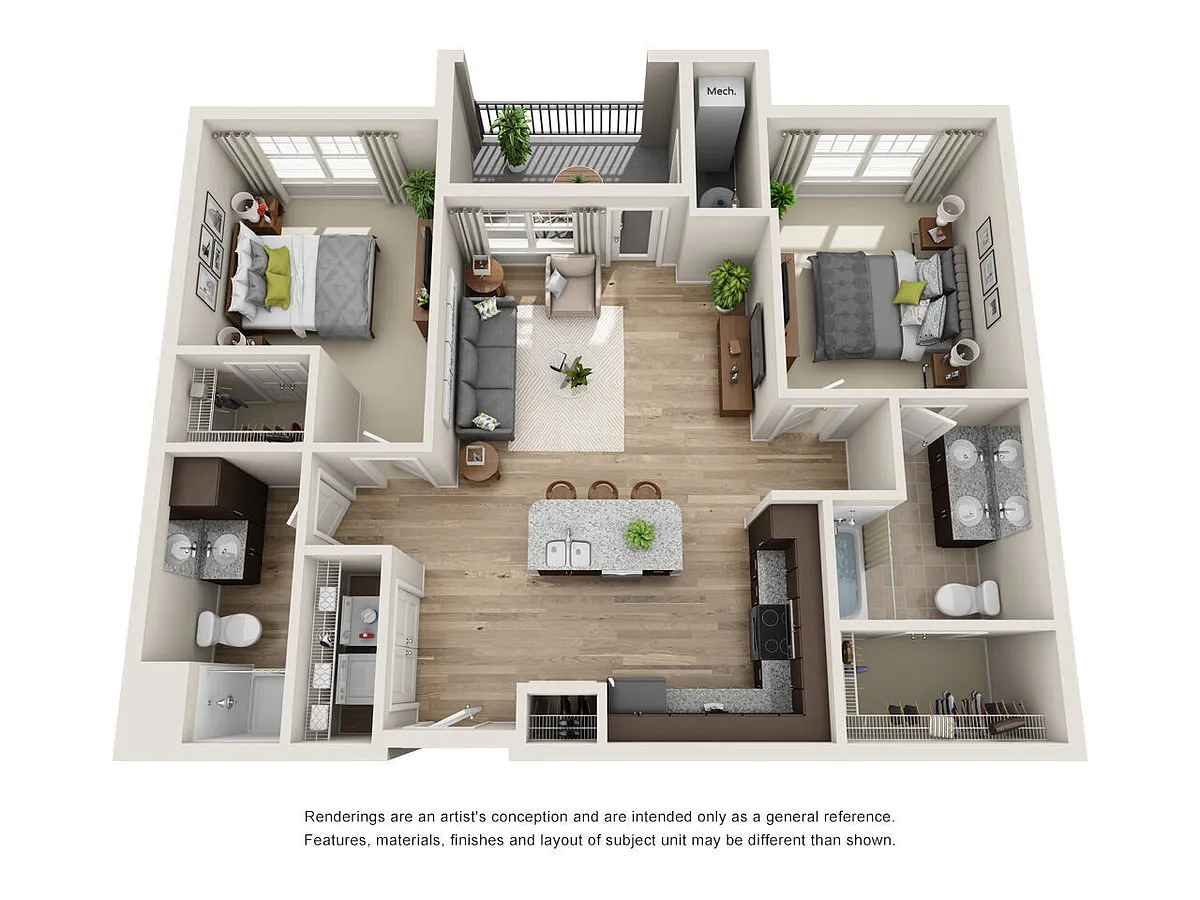 Floor plan Holston