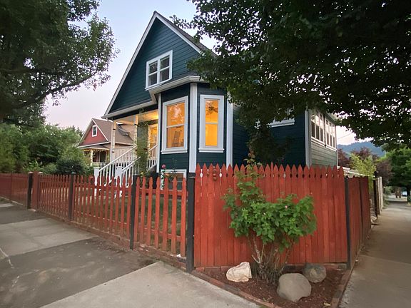 fully fenced front yard