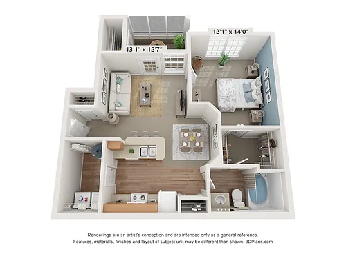 Floor plan The Burrow