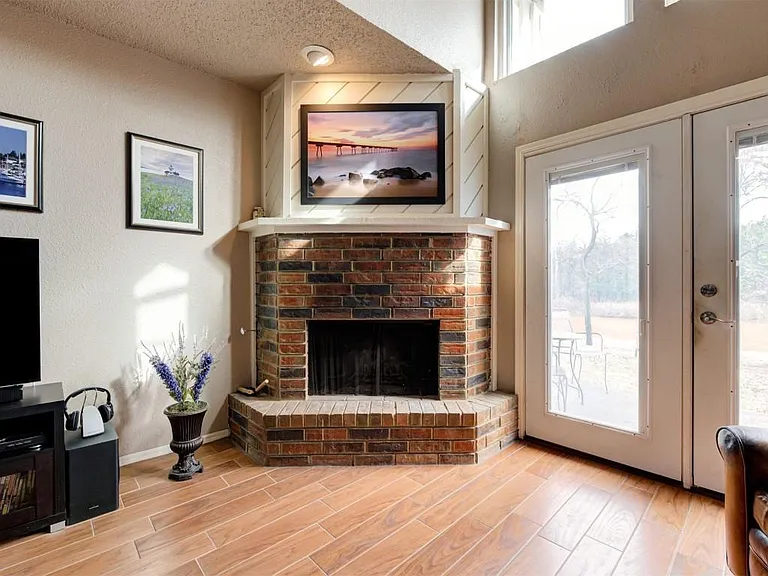 Main Living fireplace