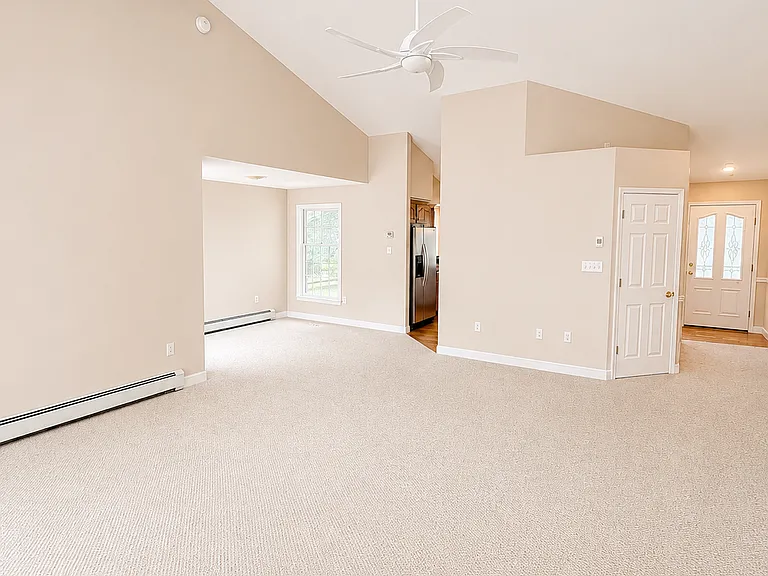 Family room looking towards Kitchen and Foyer