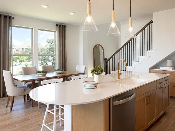 Open Kitchen Dining Area