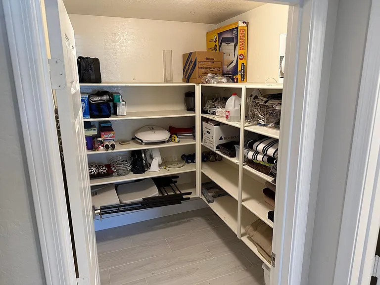 Walk In Storage Closet/Pantry