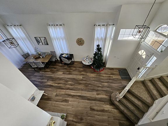 Top View of the Living Room