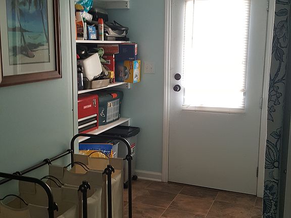 BACK DOOR FROM WASH ROOM