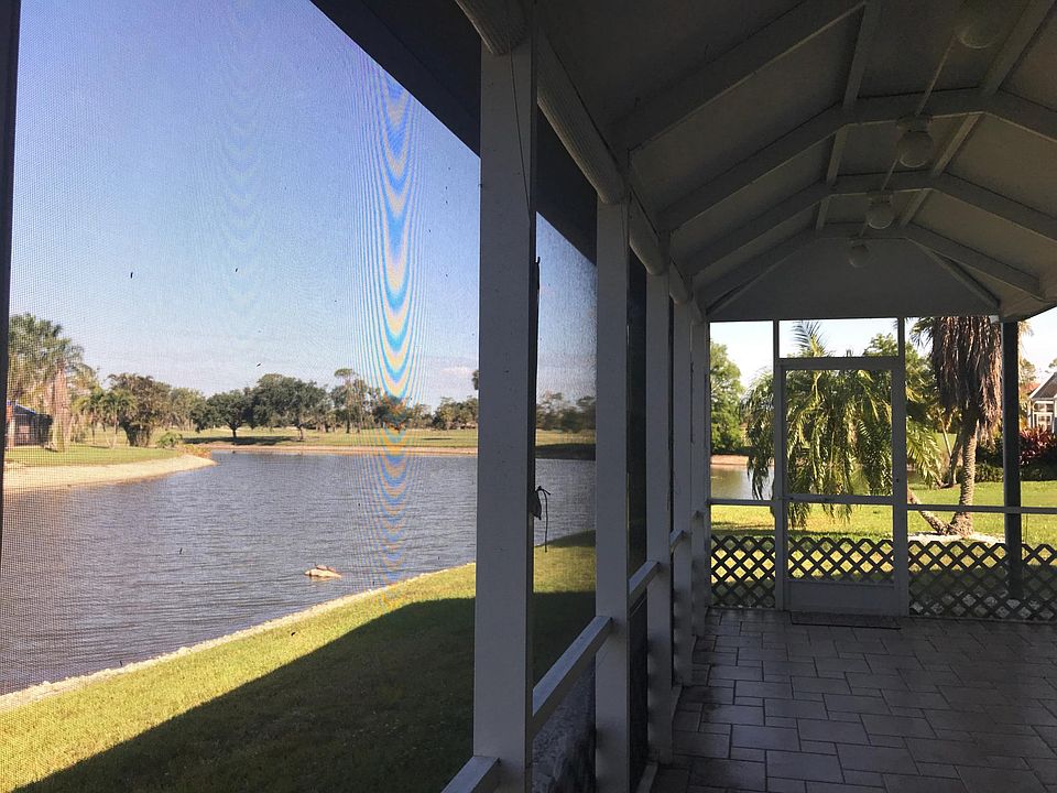 View from Enclosed Covered Lanai
