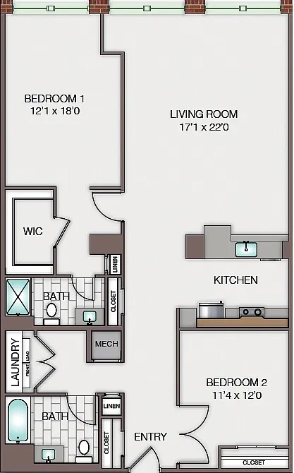 Floor plan B2