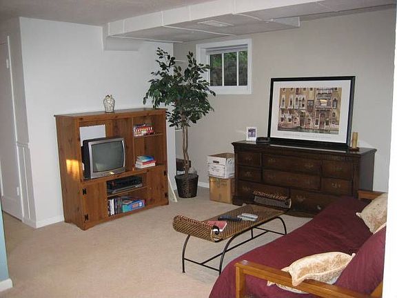 living room furnished