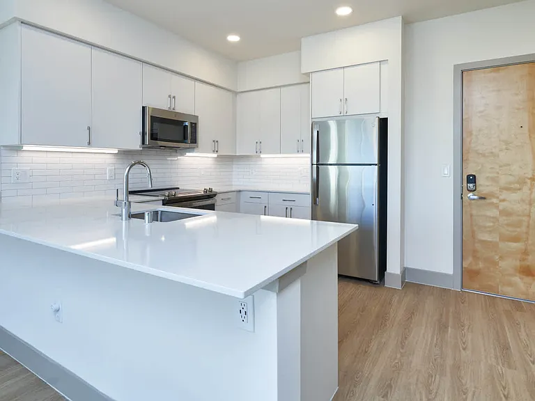 Kitchen with Stainless Steel Appliances