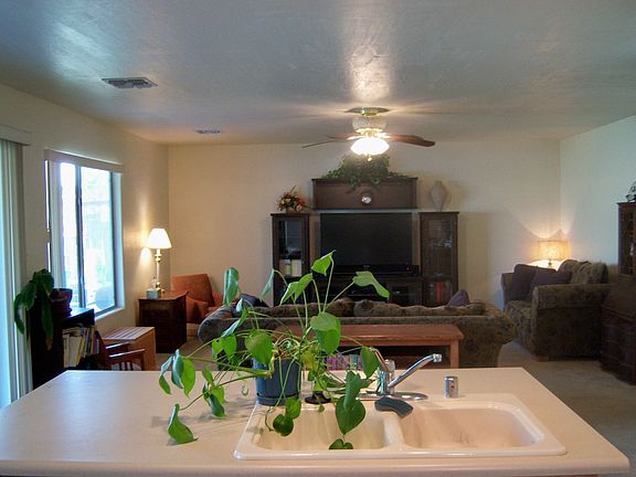 Kitchen View to Family Room
