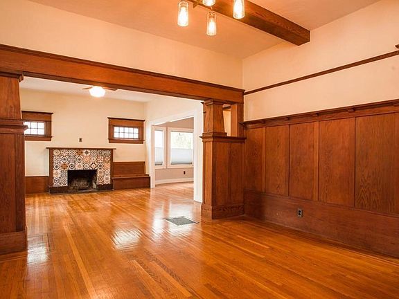 Original wood with updated fixtures. Beautiful original hardwood floors
