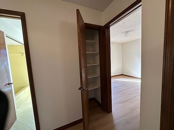 Hall linen closet