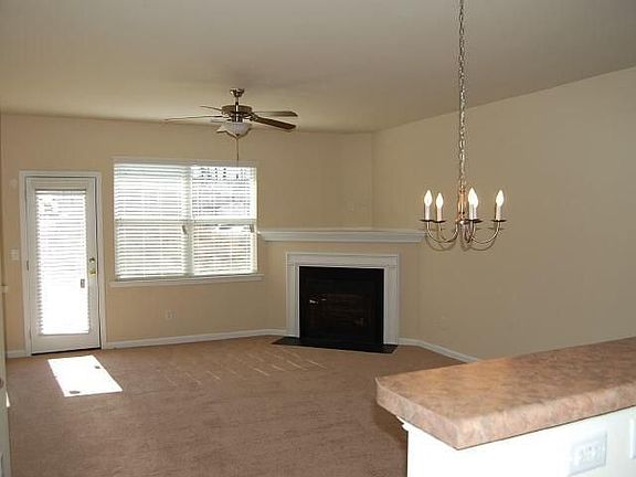 living room view from kitchen