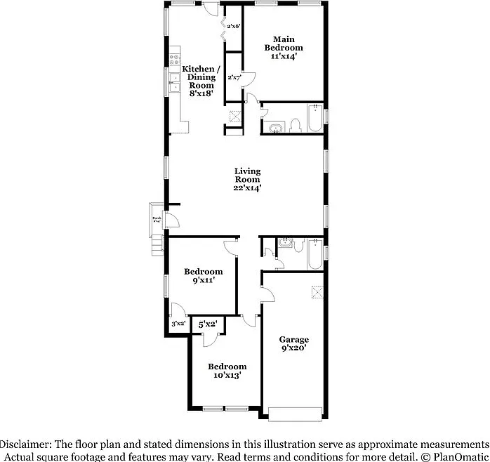 3 bed, 2.0 bath, 1145 sqft, $1,670 — Photo 2