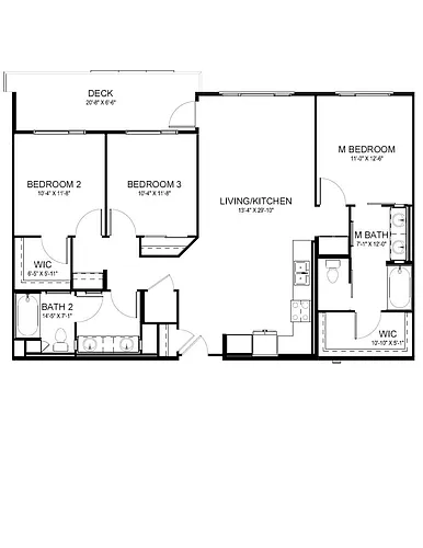 Floor plan C1