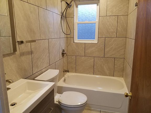 Newly renovated bathroom. All new fixtures.